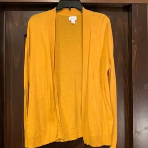 Mustard Yellow Cardigan